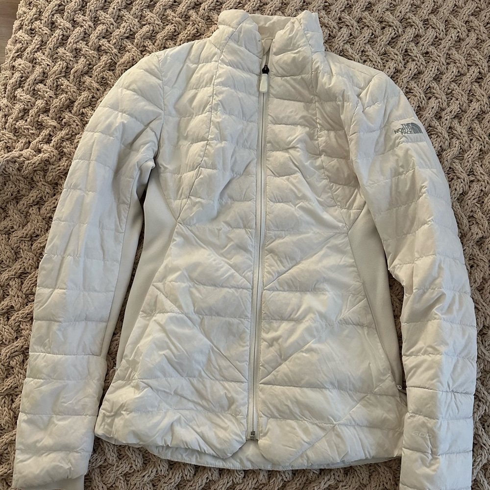 North Face White Puffer Jacket